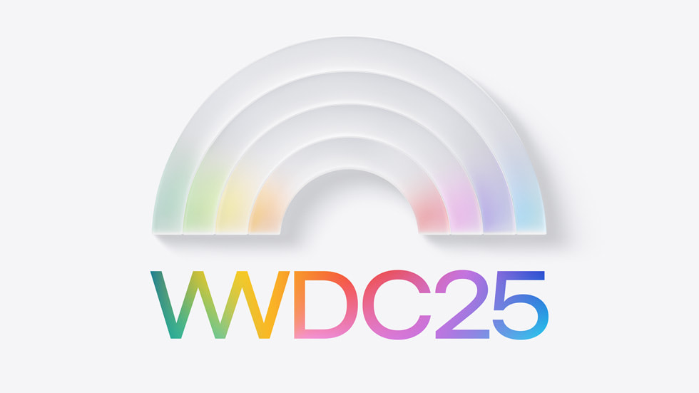 WWDC25 的标志图。